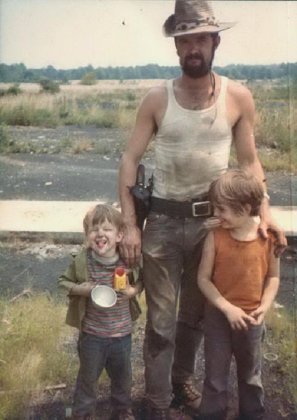 Me, my dad, and my sister. This picture explains a lot about me.