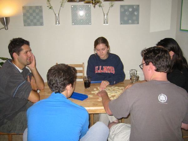 Party at Rob's pad.
