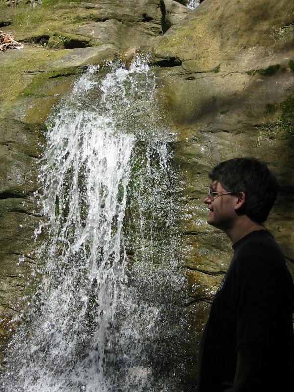 Charlie at the Punchbowl.