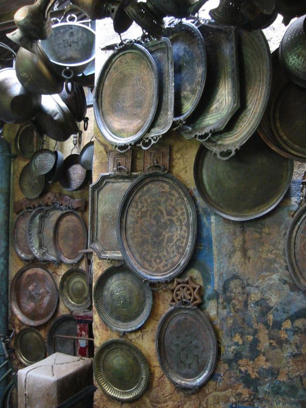Pan collection.