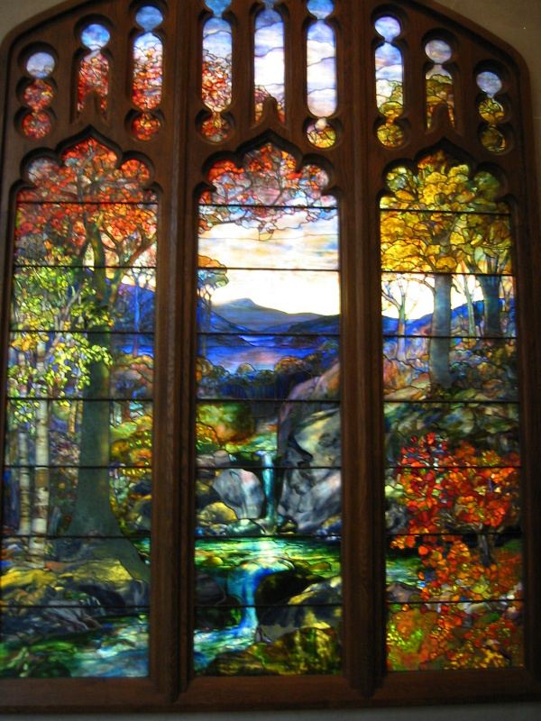 And pretty stained glass.