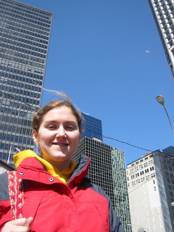 Melissa in the Big Apple.