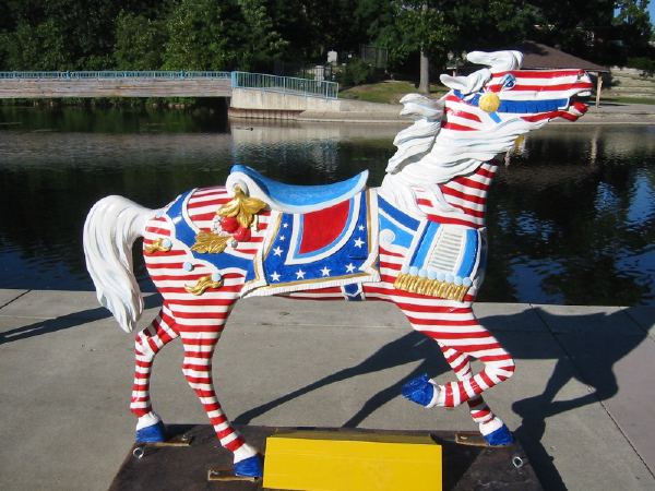 Art in Brighton, MI.
