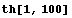 th[1, 100]